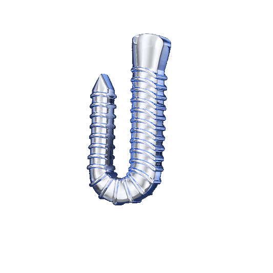 SCREWED UP BLIP (BLUE SILVER)