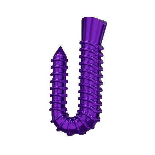 SCREWED UP BLIP (PURPLE)