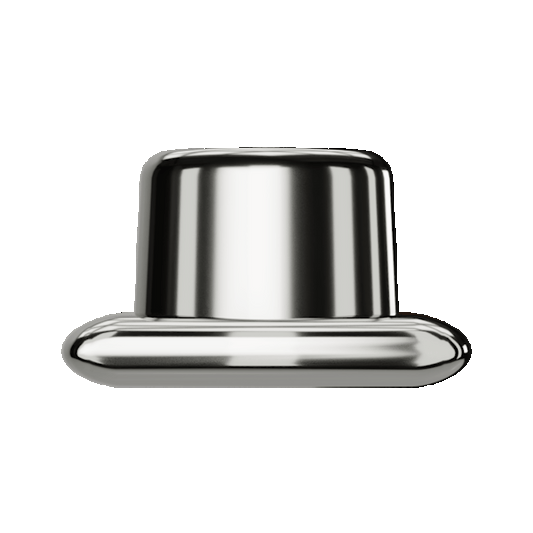 ART THE CLOWN TOP HAT PIN