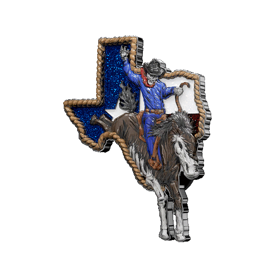 LONE STAR COWBOY PIN
