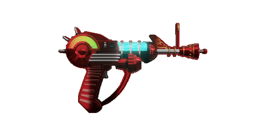 RAY GUN PIN (3D)